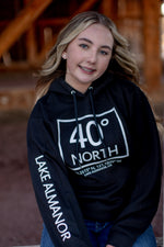 Load image into Gallery viewer, 40 Degree Lake Almanor Hoodie - Unisex Sizing
